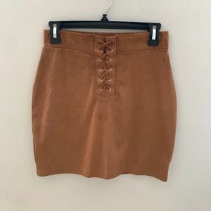 Brown skirt